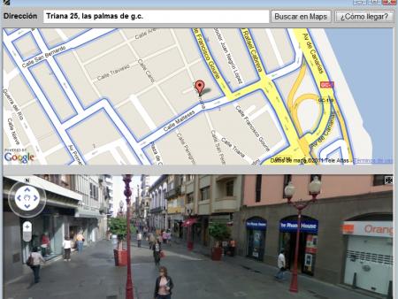 Callejero (Google Maps)